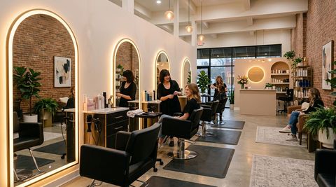 Illustration of Katie Cuts & Styles, beauty salon in West Plains, MO